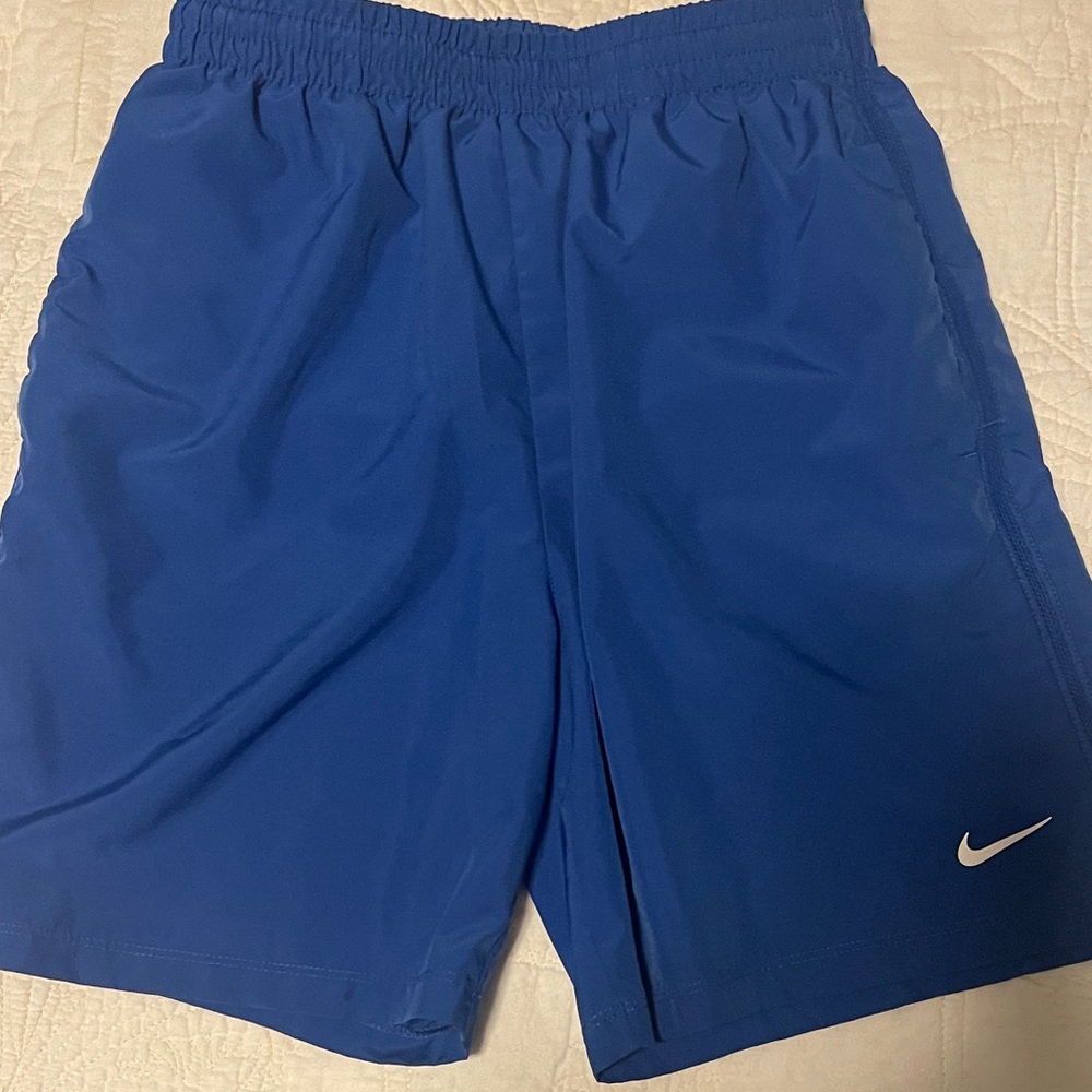Nike Boy’s Athletic Shorts in Vibrant Blue - Large